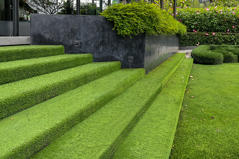 Césped artificial económico