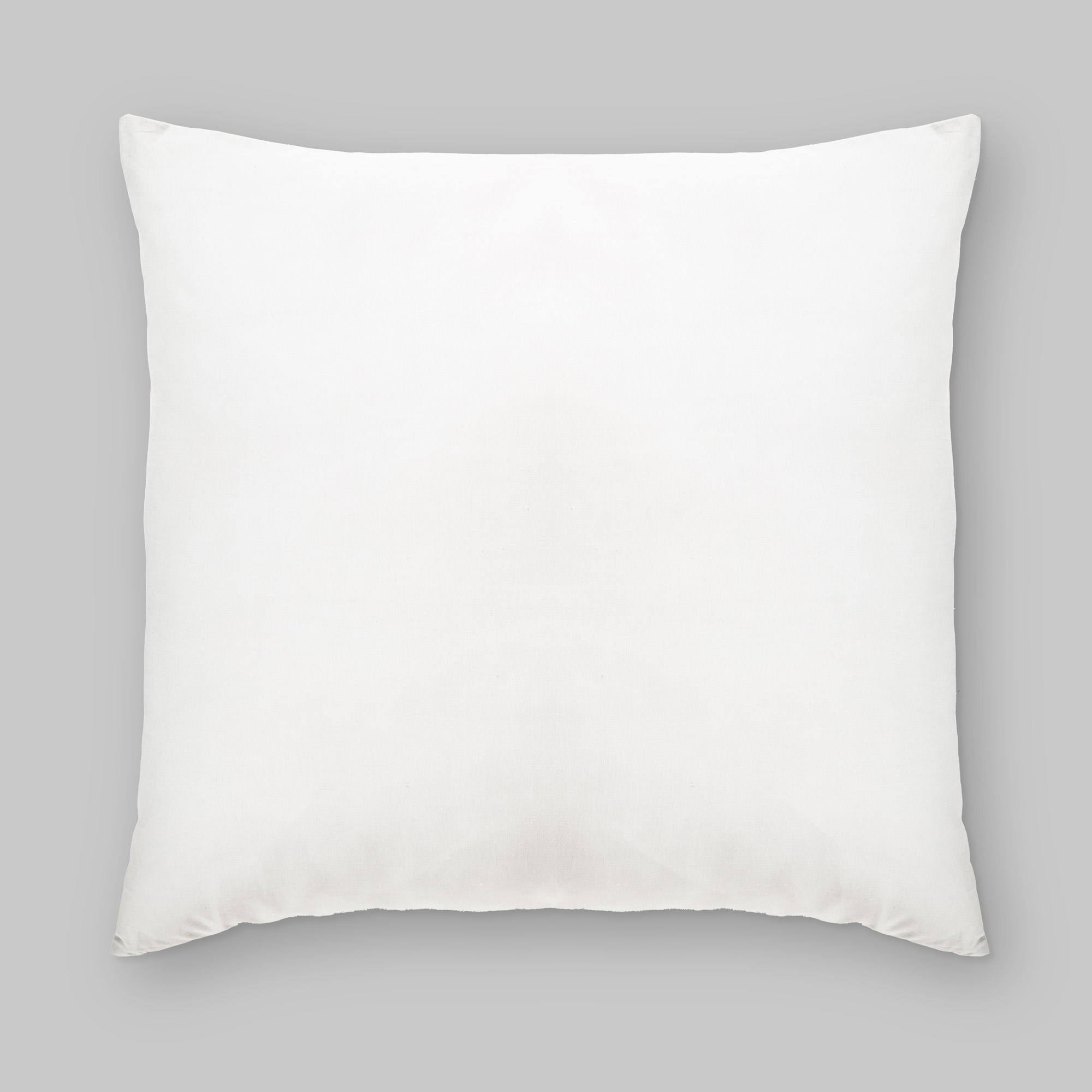 Federa per cuscino 100% cotone 55x55+20 bianco, ba